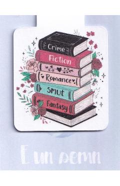 Semn de carte magnetic: Crime Fiction Romance