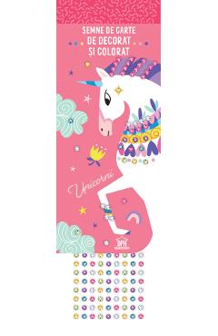 Semne de carte de colorat: Unicorni
