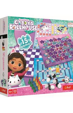 Set 15 jocuri clasice. Gabby's Dollhouse