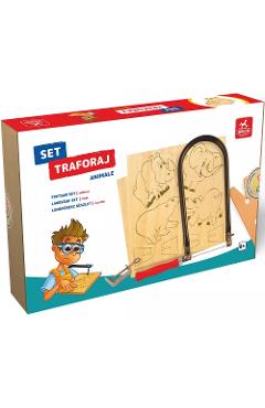 Set de traforaj. Animale