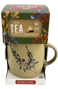 Set ceai 2 arome x 2 pliculete + Cana Bej