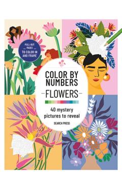 Color by Numbers: Flowers -