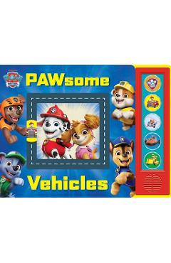 Nickelodeon Paw Patrol: Pawsome Vehicles Sound Book -