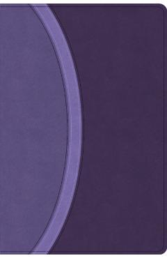 CSB Rainbow Study Bible, Purple Leathertouch (Limited Edition) - - Imagine 1
