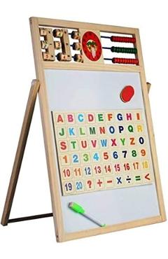 Tabla magnetica 5 in 1 cu suport si accesorii