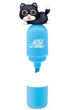 Marker evidentiator. Mini Meow. Bleu