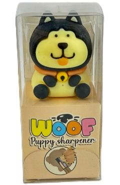 Ascutitoare: Catel negru cu bej