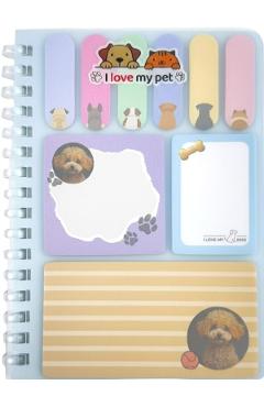 Set memo Mini Meow. Catel maro cret