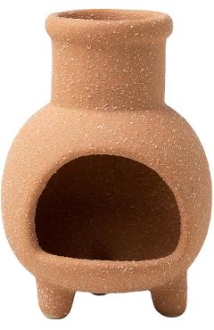 Suport lumanare si conuri parfumate. Terracotta ceramic