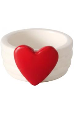 suport lumanare model inima