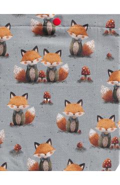 Husa pentru carte: Vulpite cu papion