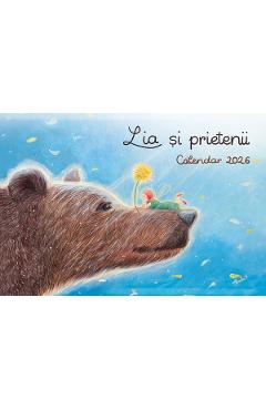 Calendar 2026 de perete: Lia si prietenii