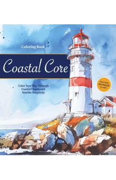 Coastal Charm Coloring Book -