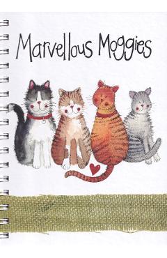 Jurnal cu spirala. Marvellous Moggies