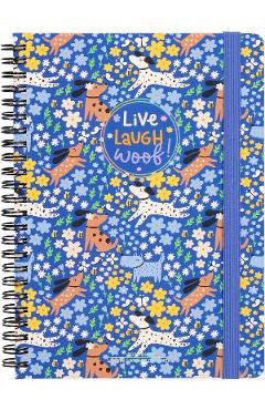 Agenda cu spirala 2026. Live lough woof