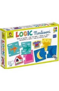 Joc de logica Montessori. Umbre