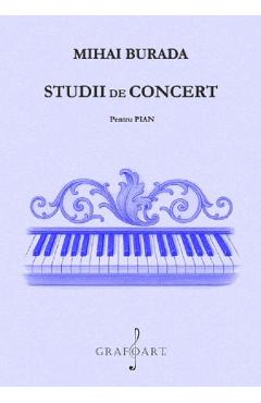 Studii de concert pentru pian - Mihai Burada