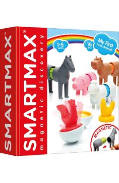 Joc magnetic Smartmax: My First Farm Animals