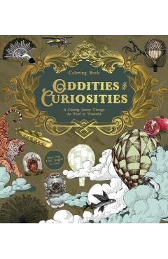 Oddities & Curiosities Coloring Book -