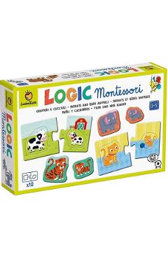 Joc de logica Montessori. Parinti si copii