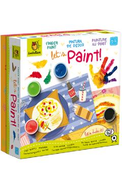 Set creativ: Hai sa pictam cu degetele