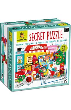 Secret puzzle. Pompierii
