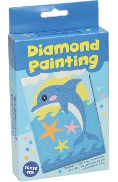 Pictura cu diamante. Viata marina