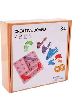 Joc educativ: Creative Board. Geoboard