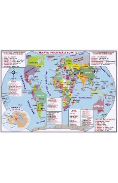 Vezi detalii pentru Plansa. Harta lumii A4