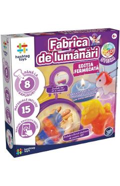 Set creativ: Fabrica de lumanari. Kit STEAM