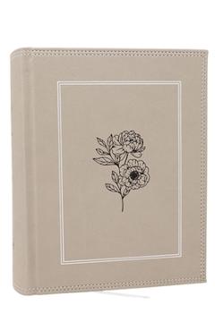 Nkjv, Journal the Word Bible: Reflect, Journal or Create Art Next to Your Favorite Verses (Stone Leathersoft Over Board, Red Letter, Comfort Print) -