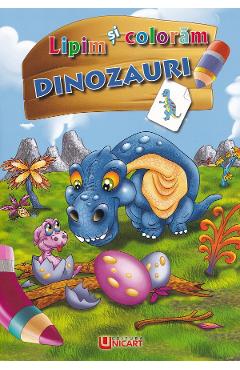 Lipim si coloram. Dinozauri
