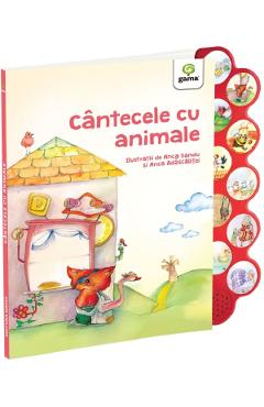 Vezi detalii pentru Cantecele cu animale. Carte cu sunete