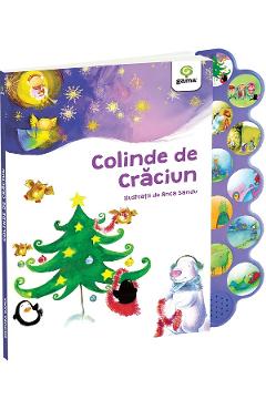 Colinde de Craciun. Carte cu sunete - GAMA Colinde de Craciun. Carte cu sunete - GAMA