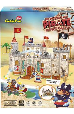 Puzzle 3D. Castelul piratilor