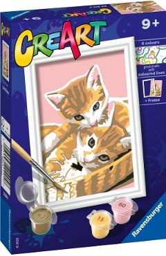 Pictura pe numere: Pisicute dragalase