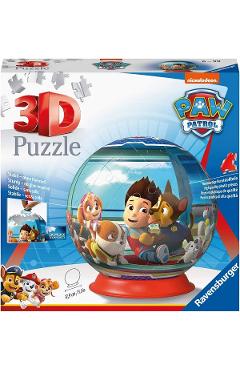 Puzzle 3D bila: Paw Patrol 72 piese