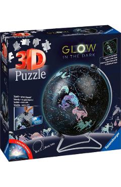 Puzzle 3D: Glob. Lumineaza in intuneric