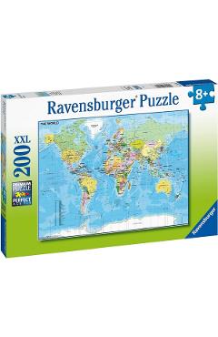 Puzzle 200. Harta lumii