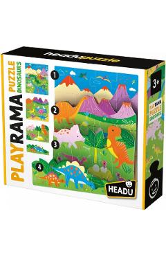Puzzle dinozauri