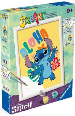Pictura pe numere: Aloha Disney Stitch