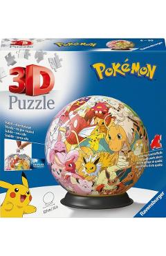 Puzzle 3D bila: Pokemon