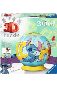 Puzzle 3D bila: Disney Stitch