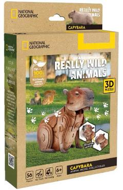 Puzzle 3D. Capibara