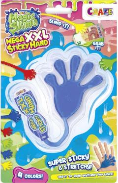 Mana lipicioasa. Slime albastru