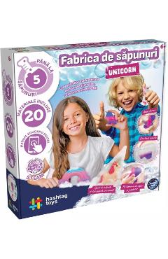 Set Fabrica de sapun cu unicorn. Kit STEAM