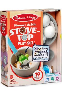 Set de joaca pentru gatit cu schimbarea culorii