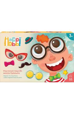 Joc magnetic: Fete amuzante. Happi Hobbi