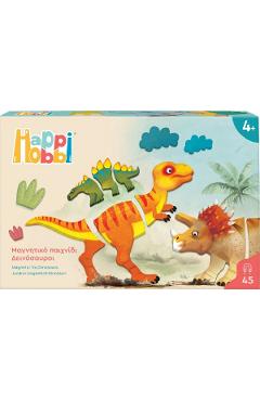 Joc magnetic: Dinozauri. Happi Hobbi