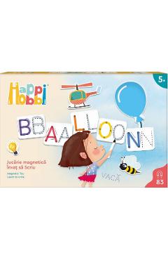 Joc magnetic: Invat sa scriu. Happi Hobbi